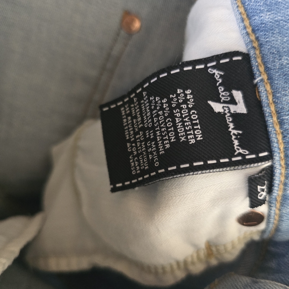 7 For All Mankind Jeans Size 28 - Picture 6 of 6